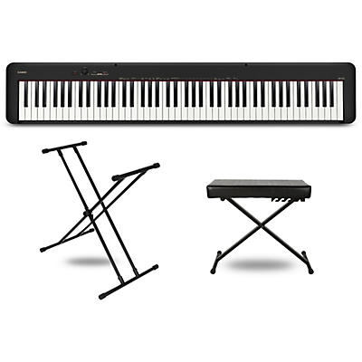 Casio CDP-S110 Digital Piano With X-Stand and Bench