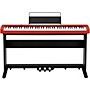 Casio CDP-S160 Digital Piano With Matching CS-470P Stand and Triple Pedal Red