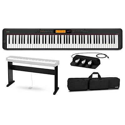 Casio CDP-S360 Digital Piano With CS-46 Stand, SP-34 Pedal and Bag