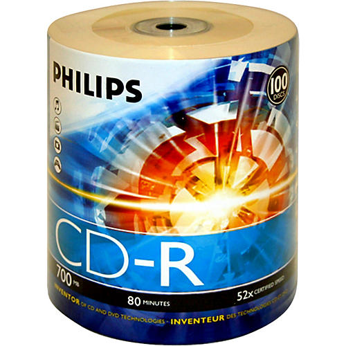 CDR 52X 700MB/80-Minute 100-Pack