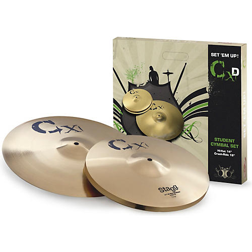 Stagg CDX Cymbal Set 14/18 in.