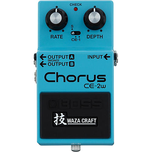 BOSS CE-2W Chorus Waza Craft Guitar Effects Pedal