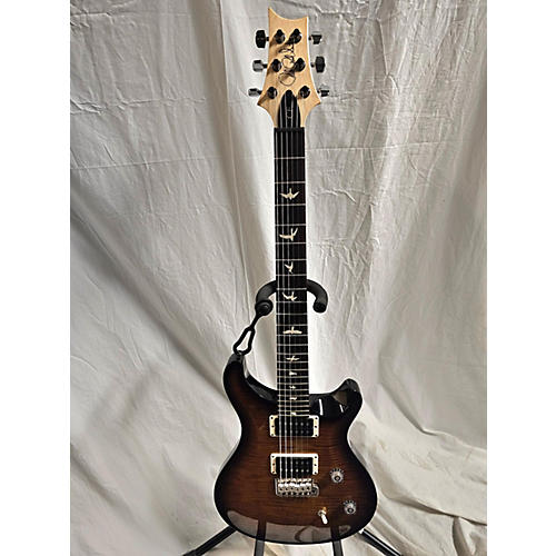 PRS CE24 Solid Body Electric Guitar Black Amber