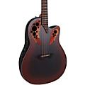 Ovation CE44 Celebrity Series Elite Mid-Depth Acoustic-Electric Guitar SunburstReverse Red Burst