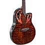 Ovation CE44P Celebrity Series Elite Plus Mid-Depth Acoustic-Electric Guitar Dark Tiger Eye