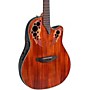 Ovation CE44P Celebrity Series Elite Plus Mid-Depth Acoustic-Electric Guitar Figured Koa