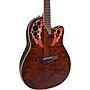 Ovation CE48P Celebrity Series Elite Plus Super Shallow Acoustic-Electric Guitar Tiger Eye