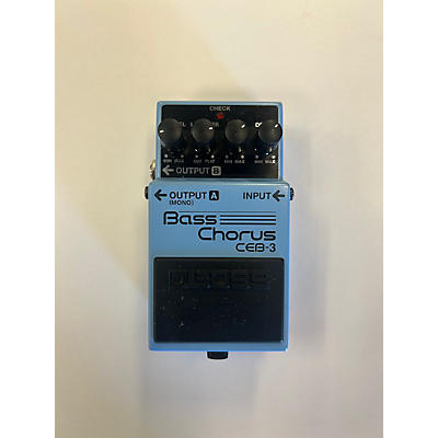 BOSS CEB3 Bass Chorus Bass Effect Pedal