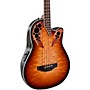 Ovation CEB44X-7C-G Celebrity Elite Mid-Depth Acoustic-Electric Bass Guitar Cognac Burst