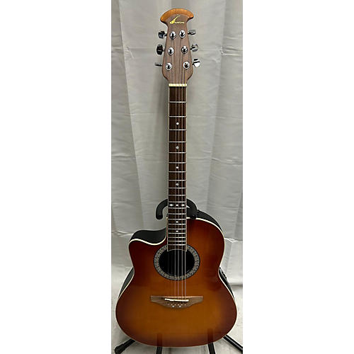 Ovation CELEBRITY LCC47 LEFT HAND Acoustic Electric Guitar Sunburst