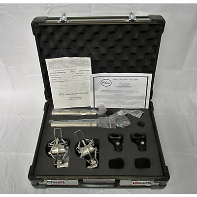 Peluso Microphone Lab CEMC-6 SK Stereo Kit With Two Acoustically Matched Solid State Small Diaphragm Microphones Nickel Condenser Microphone
