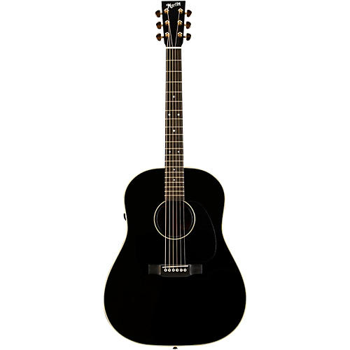 CEO-6 Black Acoustic-Electric Guitar