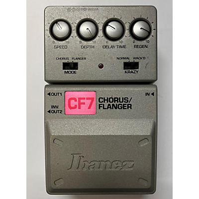 Ibanez CF7 Chorus/Flanger Effect Pedal