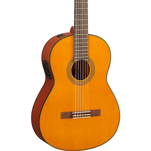 Yamaha CGX122MS Spruce-Nato Classical Acoustic-Electric Guitar Condition 2 - Blemished Natural 197881123161