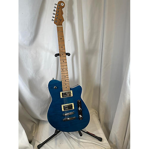 Reverend CHARGER RA Solid Body Electric Guitar Blue Sapphire