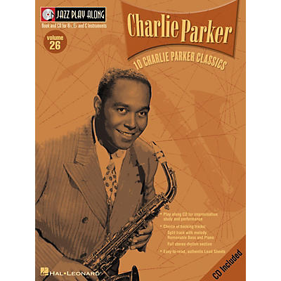 Hal Leonard CHARLIE PARKER - JAZZ PLAY-ALONG VOLUME 26 BK/CD