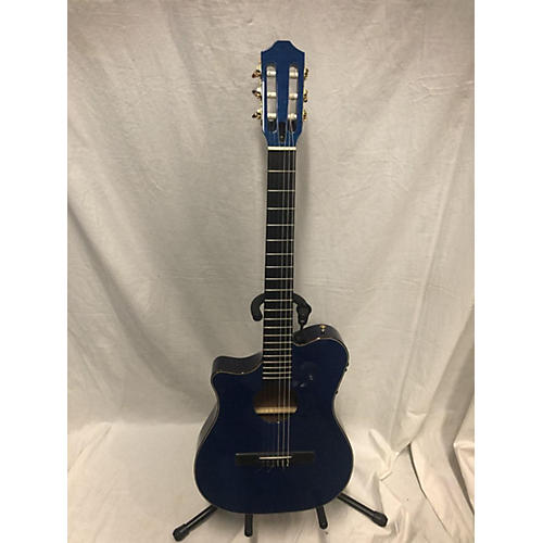Carvin CL450 Classical Acoustic Electric Guitar Blue