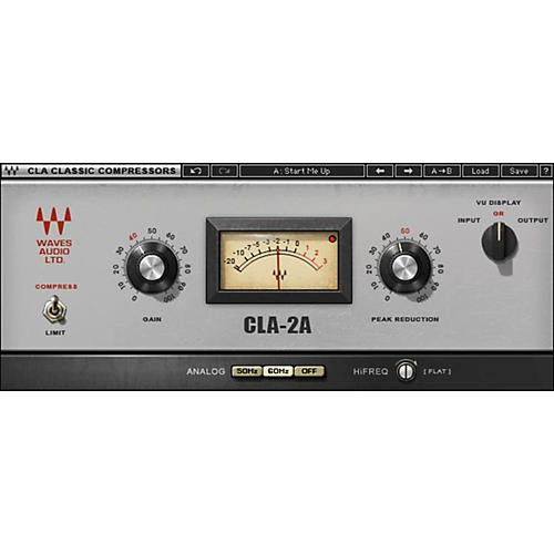 CLA-2A Compressor / Limiter Native/TDM/SG Software Download