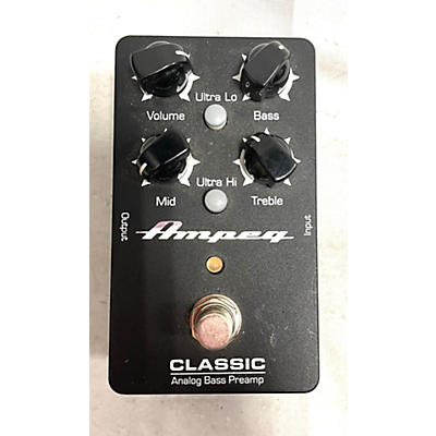 Ampeg CLASSIC ANALOG BASS PREAMP Bass Effect Pedal