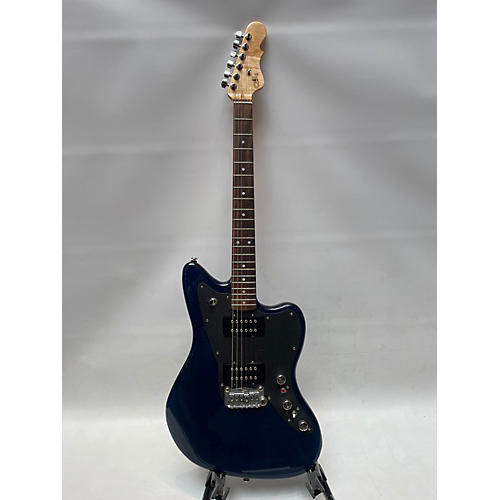 G&L CLF Research Doheny V12 Solid Body Electric Guitar CLEAR BLUE