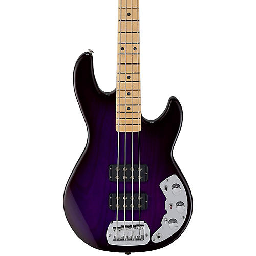 G&L CLF Research L-2000 Electric Bass Purple Burst