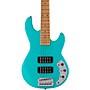 G&L CLF Research L-2500 5 String Maple Fingerboard Electric Bass Turquoise