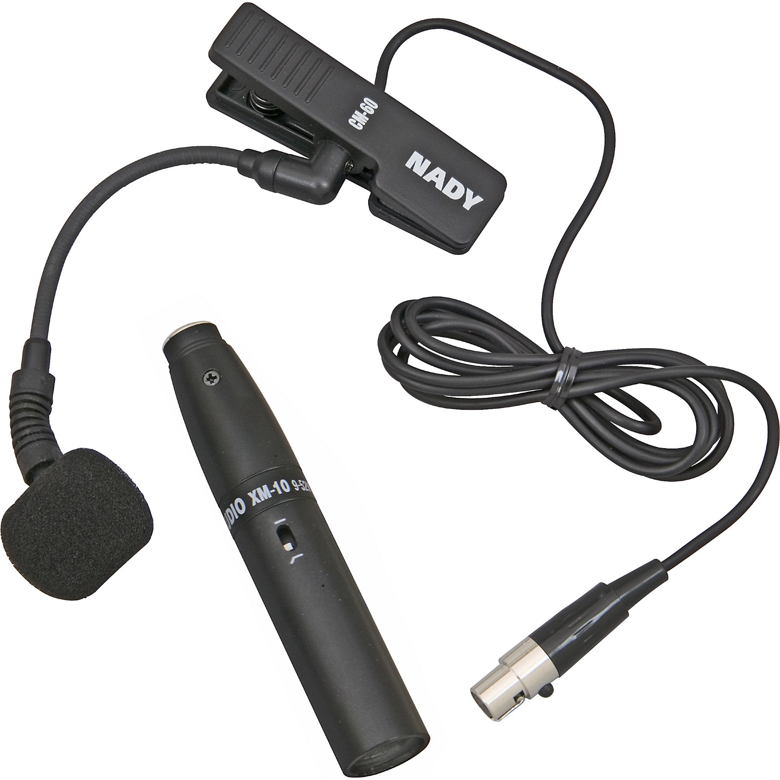 Nady CM60 Standard XLR ClipOn Condenser Microphone Musician's Friend