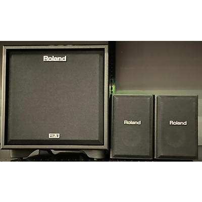 Roland CM220 200W 2.1 Cube Drum Amplifier