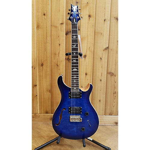 PRS CM25 SE Custom 22 Hollow Body Electric Guitar Metallic Blue
