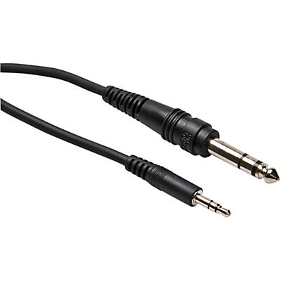 Hosa CMS103 3.5mm Male TRS to 1/4" Male TRS Stereo Interconnect Patch Cable