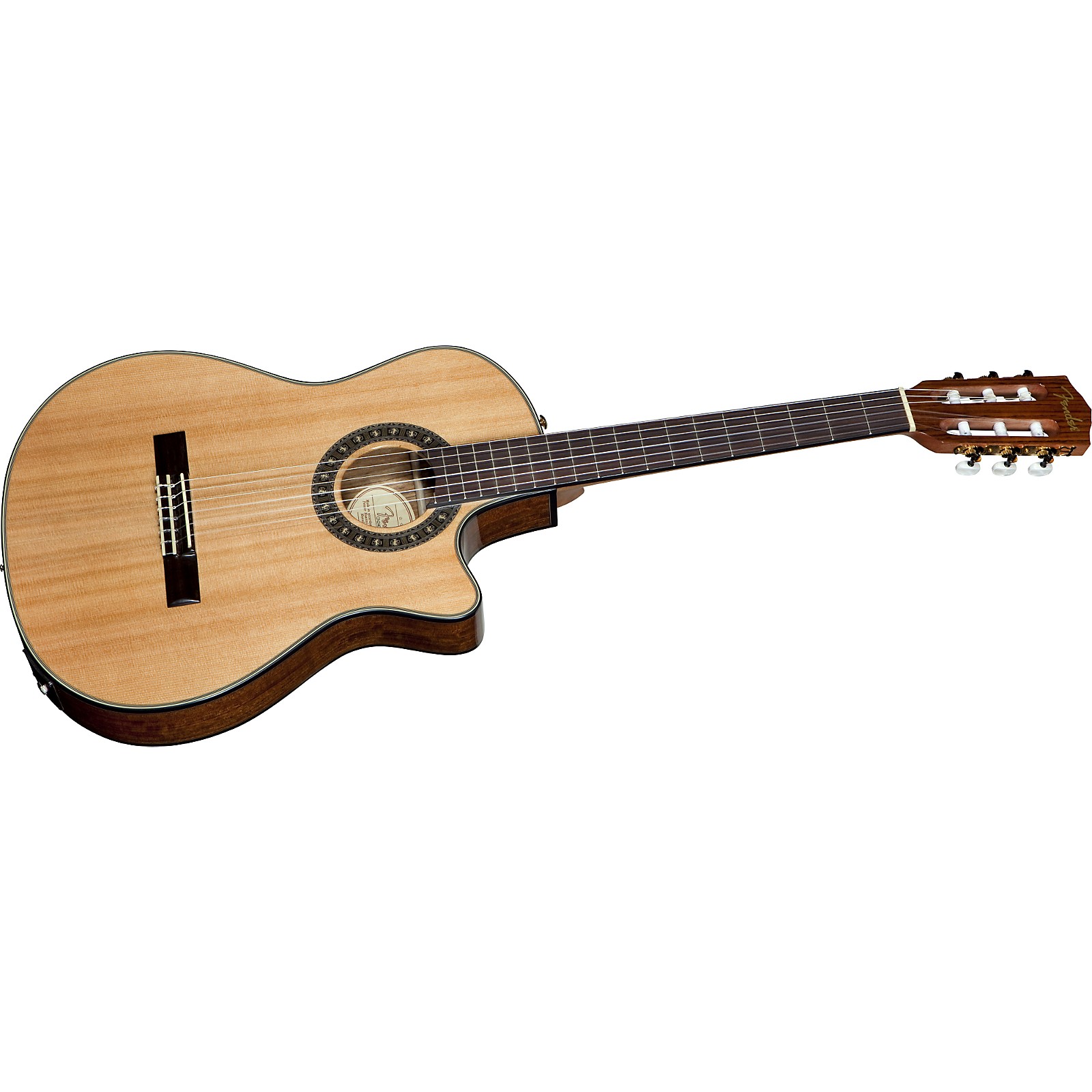 Fender CN 240SCE Thinline Classical AcousticElectric Guitar Musician's Friend