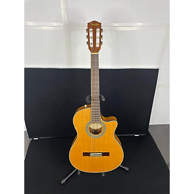 Fender CN-240SCE Thinline Classical Acoustic Electric Guitar
