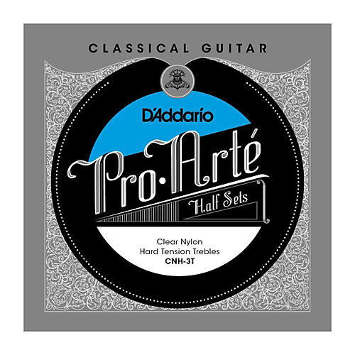 D'Addario CNH-3T Pro-Arte Hard Tension Classical Guitar Strings Half Set