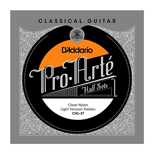 D'Addario CNL-3T Pro-Arte Light Tension Classical Guitar Strings Half Set