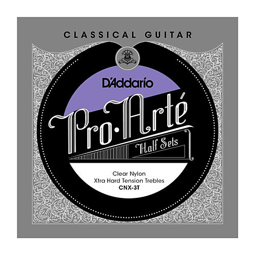 CNX-3T Pro-Arte Extra Hard Tension Classical Guitar Strings Half Set