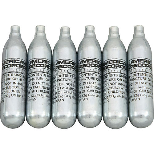 CO-2 Replacement Cylinders 6 Pack