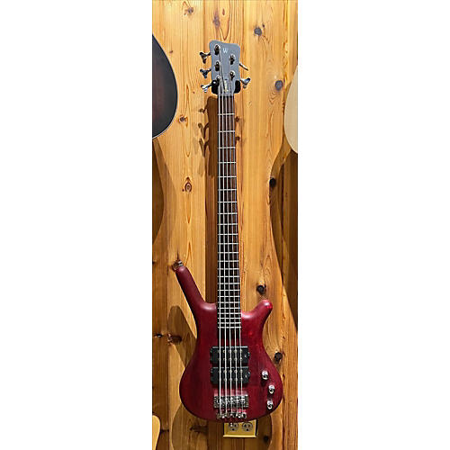 RockBass by Warwick CORVETTE DOUBLE BUCK Electric Bass Guitar Burgundy