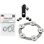 MEINL CP2 Cymbal Accessory Pack with Ching Ring, Magnetic Cymbal Tuners and FREE Bacon Sizzler