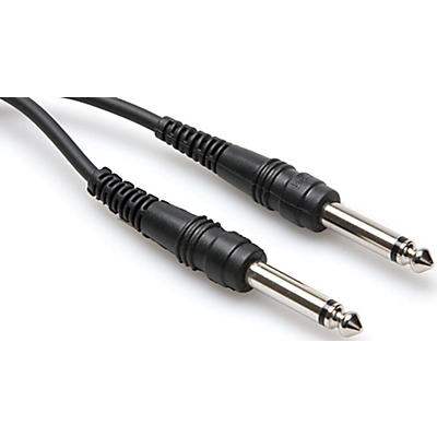 Hosa CPP-110 1/4" TS to 1/4" TS Unbalanced Interconnect Cable