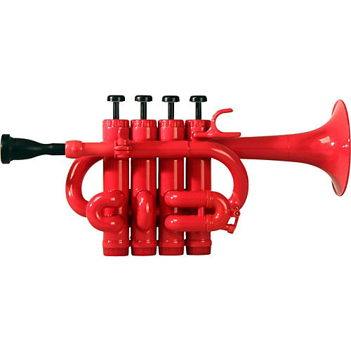 Cool Wind CPT-200 Series Plastic Bb/A Piccolo Trumpet Red