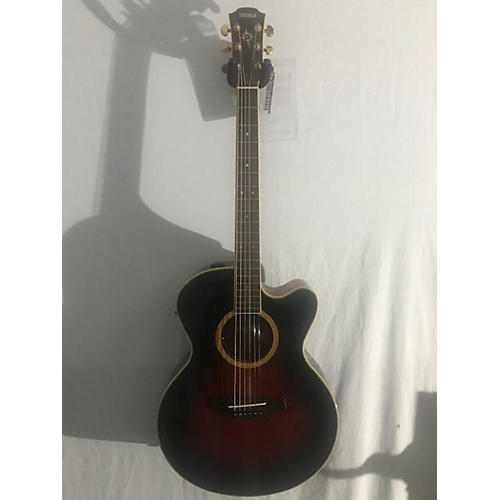 Yamaha CPX-8 SY Acoustic Guitar REDBURST | Musician's Friend