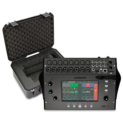Allen & Heath CQ-18T Digital Mixer Bundle With SKB iSeries Case