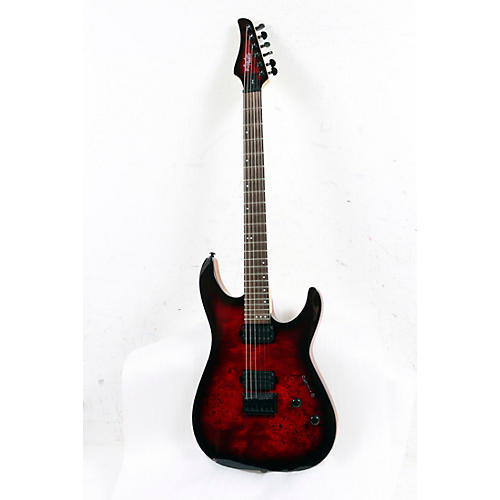 Schecter Guitar Research CR-6 Electric Guitar Condition 3 - Scratch and Dent Black Cherry Burst 197881041175