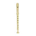 Canto CR101 Soprano Recorder with Baroque Fingering IvoryIvory