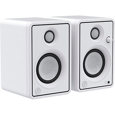 Mackie CR3-XBTLTD-WHT - 3" Multimedia Monitors w/Bluetooth Limited Edition All White Black Trim
