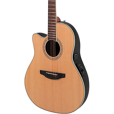 Ovation CS24L Celebrity Series Traditional Mid-Depth Left-Handed Acoustic-Electric Guitar