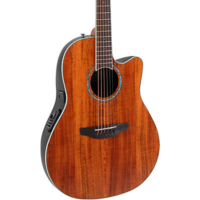 Ovation CS24P Celebrity Series Traditional Plus Mid-Depth Acoustic-Electric Guitar