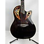 Used Ovation CS257 Celebrity Acoustic Electric Guitar Black