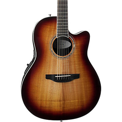 Ovation CS28P-KOAB Celebrity Standard Plus Super Shallow Acoustic-Electric Guitar
