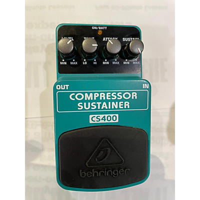 Behringer CS400 Compressor Sustainer Effect Pedal